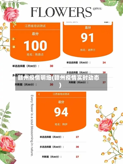 赣州疫情明细(赣州疫情实时动态)