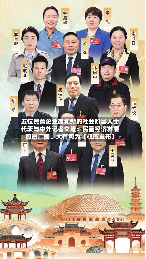 五位民营企业家和新的社会阶层人士代表与中外记者交流：民营经济发展前景广阔	、大有可为（权威发布）-第2张图片