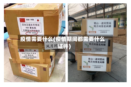 疫情需要什么(疫情期间都需要什么证件)
