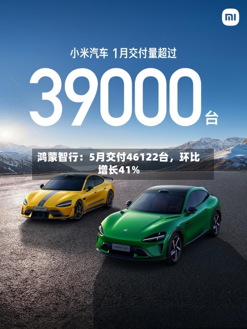 鸿蒙智行：5月交付46122台，环比增长41%