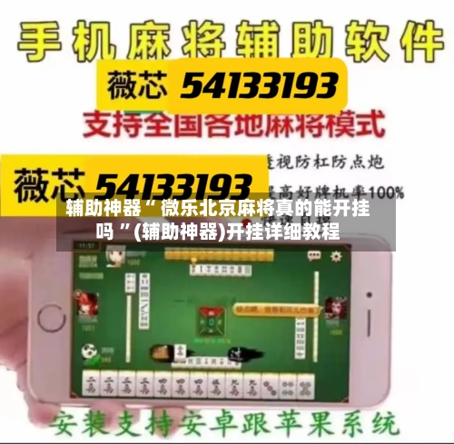 辅助神器“ 微乐北京麻将真的能开挂吗 	”(辅助神器)开挂详细教程-第3张图片