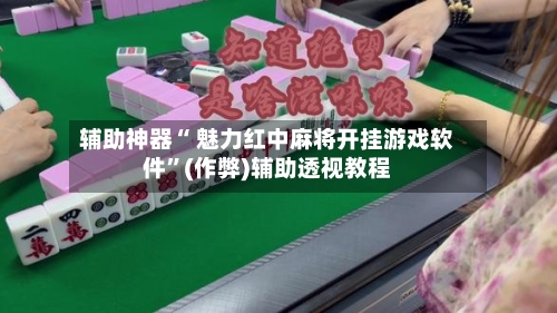 辅助神器“ 魅力红中麻将开挂游戏软件”(作弊)辅助透视教程