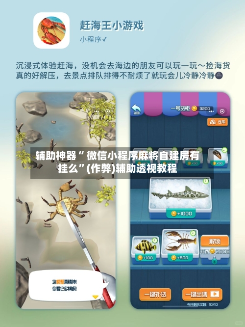 辅助神器“ 微信小程序麻将自建房有挂么”(作弊)辅助透视教程-第3张图片