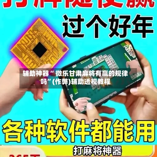 辅助神器“ 微乐甘肃麻将有赢的规律吗	”(作弊)辅助透视教程-第2张图片