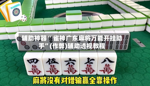 辅助神器“ 雀神广东麻将万能开挂助手”(作弊)辅助透视教程-第3张图片