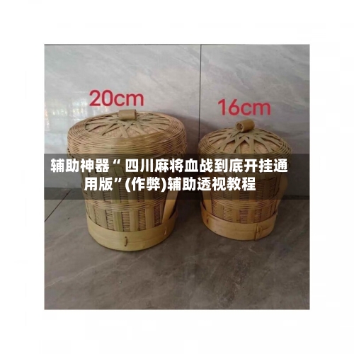 辅助神器“ 四川麻将血战到底开挂通用版”(作弊)辅助透视教程