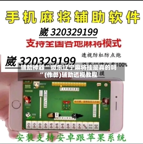 辅助神器“ 微乐辽宁麻将挂是真的吗”(作弊)辅助透视教程