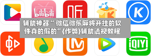 辅助神器“ 微信微乐麻将开挂的软件真的假的”(作弊)辅助透视教程-第2张图片