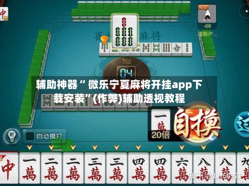 辅助神器“ 微乐宁夏麻将开挂app下载安装”(作弊)辅助透视教程