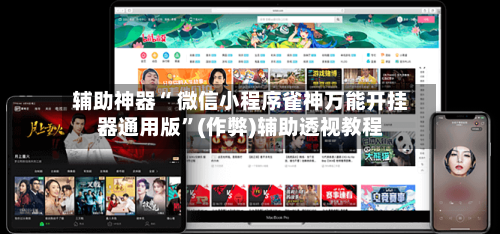 辅助神器“ 微信小程序雀神万能开挂器通用版”(作弊)辅助透视教程