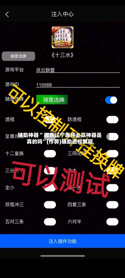 辅助神器“ 微乐辽宁麻将必赢神器是真的吗”(作弊)辅助透视教程-第2张图片