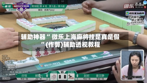 辅助神器“ 微乐上海麻将挂是真是假”(作弊)辅助透视教程