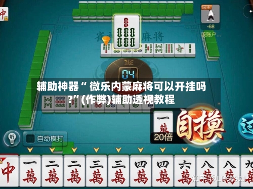 辅助神器“ 微乐内蒙麻将可以开挂吗?”(作弊)辅助透视教程-第2张图片