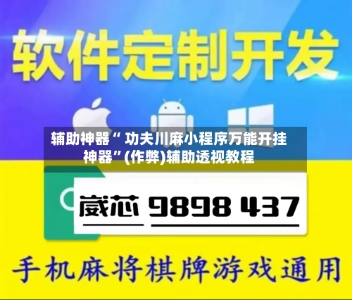 辅助神器“ 功夫川麻小程序万能开挂神器”(作弊)辅助透视教程-第2张图片