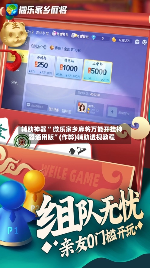 辅助神器“ 微乐家乡麻将万能开挂神器通用版	”(作弊)辅助透视教程-第3张图片