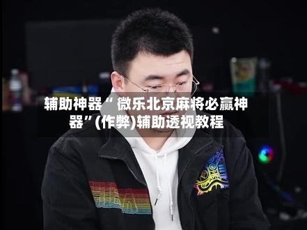 辅助神器“ 微乐北京麻将必赢神器”(作弊)辅助透视教程-第3张图片