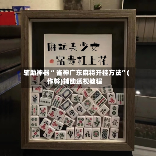 辅助神器“ 雀神广东麻将开挂方法”(作弊)辅助透视教程-第3张图片