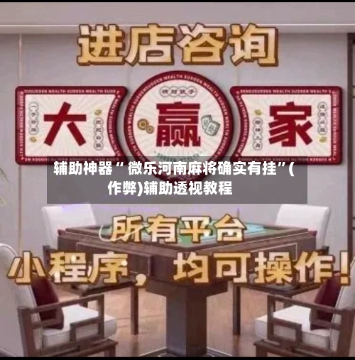 辅助神器“ 微乐河南麻将确实有挂”(作弊)辅助透视教程