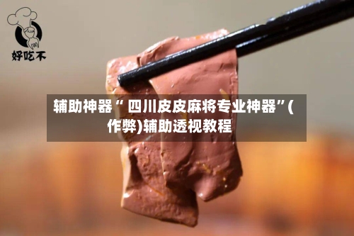 辅助神器“ 四川皮皮麻将专业神器”(作弊)辅助透视教程