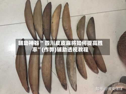 辅助神器“ 四川皮皮麻将如何提高胜率”(作弊)辅助透视教程