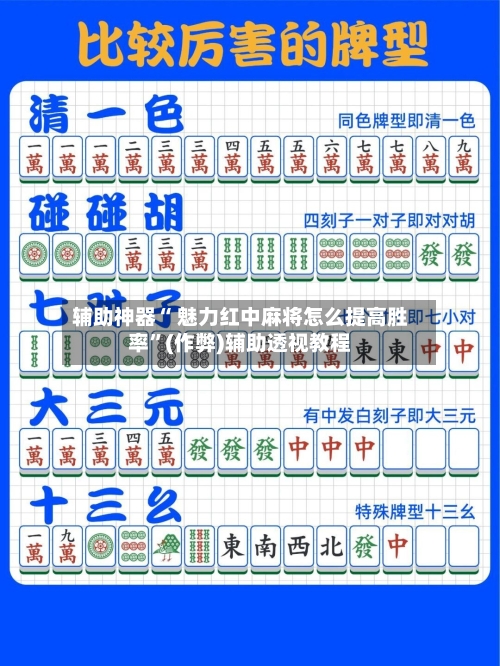 辅助神器“ 魅力红中麻将怎么提高胜率”(作弊)辅助透视教程