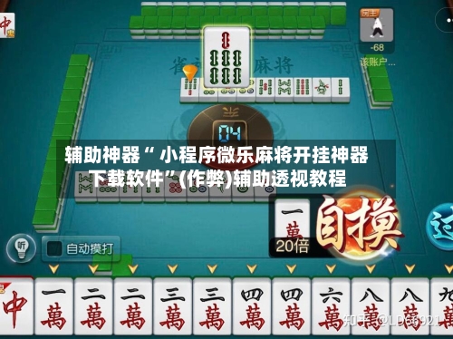 辅助神器“ 小程序微乐麻将开挂神器下载软件”(作弊)辅助透视教程