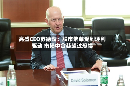 高盛CEO苏德巍：股市繁荣受到逐利驱动 市场中贪婪超过恐惧