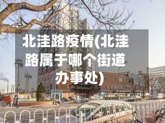 北洼路疫情(北洼路属于哪个街道办事处)