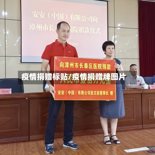 疫情捐赠标贴/疫情捐赠牌图片-第2张图片