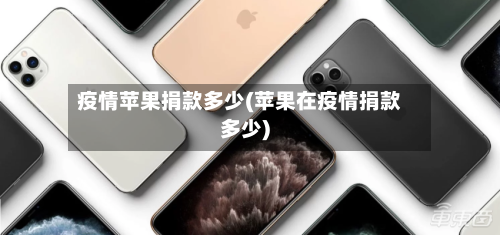 疫情苹果捐款多少(苹果在疫情捐款多少)