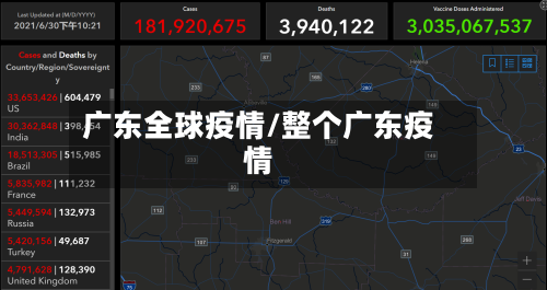 广东全球疫情/整个广东疫情