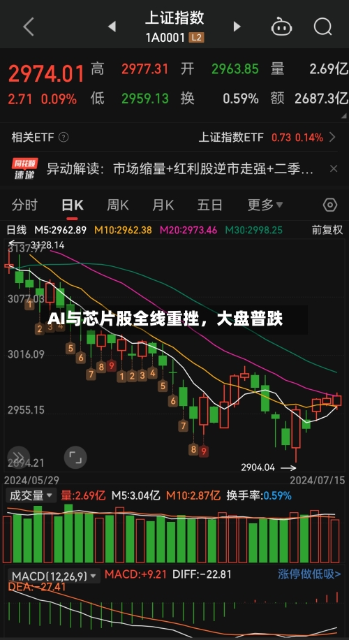 AI与芯片股全线重挫，大盘普跌-第2张图片