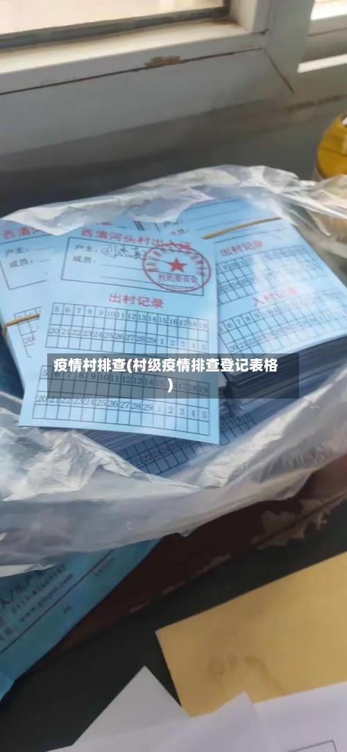 疫情村排查(村级疫情排查登记表格)-第2张图片