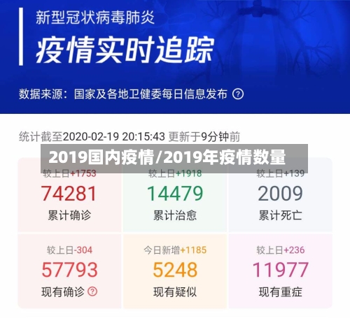 2019国内疫情/2019年疫情数量
