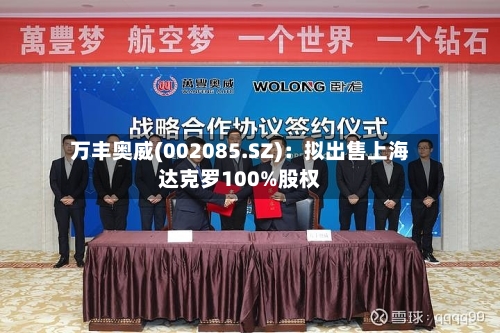 万丰奥威(002085.SZ)：拟出售上海达克罗100%股权