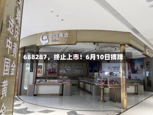 688287	，终止上市！6月10日摘牌-第3张图片