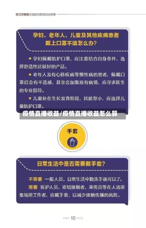 疫情直播收益/疫情直播收益怎么算